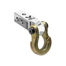 Load image into Gallery viewer, Jowl 3/4 Split Shackle and Mohawk 2.0 Receiver Combo Atomic Silver / Brass Knuckle Moose Knuckle Offroad