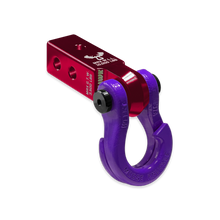 Load image into Gallery viewer, Jowl 3/4 Split Shackle and Mohawk 2.0 Receiver Combo Red Rum / Grape Escape Moose Knuckle Offroad