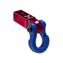Load image into Gallery viewer, Jowl 3/4 Split Shackle and Mohawk 2.0 Receiver Combo Red Rum / Blue Balls Moose Knuckle Offroad