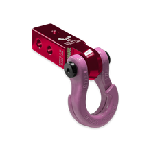 Load image into Gallery viewer, Jowl 3/4 Split Shackle and Mohawk 2.0 Receiver Combo Red Rum / Pretty Pink Moose Knuckle Offroad