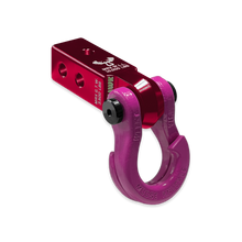 Load image into Gallery viewer, Jowl 3/4 Split Shackle and Mohawk 2.0 Receiver Combo Red Rum / Pogo Pink Moose Knuckle Offroad