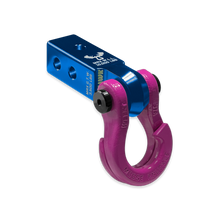 Load image into Gallery viewer, Jowl 3/4 Split Shackle and Mohawk 2.0 Receiver Combo Blue Pill / Pogo Pink Moose Knuckle Offroad