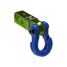 Load image into Gallery viewer, Jowl 3/4 Split Shackle and Mohawk 2.0 Receiver Combo Bean Green / Blue Balls Moose Knuckle Offroad