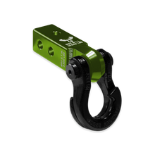 Load image into Gallery viewer, Jowl 3/4 Split Shackle and Mohawk 2.0 Receiver Combo Bean Green / Black Hole Moose Knuckle Offroad