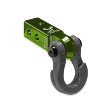 Load image into Gallery viewer, Jowl 3/4 Split Shackle and Mohawk 2.0 Receiver Combo Bean Green / Gun Gray Moose Knuckle Offroad
