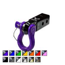 Load image into Gallery viewer, B'oh 3/4 Spin Pin Shackle and Mohawk 2.0 Receiver Combo Black Lung / Grape Escape Moose Knuckle Offroad