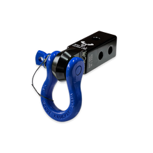 Load image into Gallery viewer, B'oh 3/4 Spin Pin Shackle and Mohawk 2.0 Receiver Combo Black Lung / Blue Balls Moose Knuckle Offroad