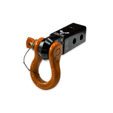 Load image into Gallery viewer, B'oh 3/4 Spin Pin Shackle and Mohawk 2.0 Receiver Combo Black Lung / Obscene Orange Moose Knuckle Offroad