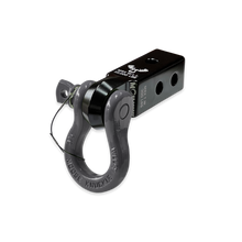 Load image into Gallery viewer, B'oh 3/4 Spin Pin Shackle and Mohawk 2.0 Receiver Combo Black Lung / Gun Gray Moose Knuckle Offroad