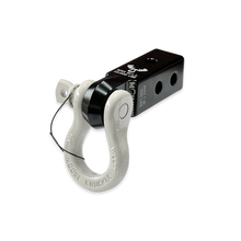 Load image into Gallery viewer, B'oh 3/4 Spin Pin Shackle and Mohawk 2.0 Receiver Combo Black Lung / Pure White Moose Knuckle Offroad