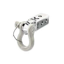 Load image into Gallery viewer, B'oh 3/4 Spin Pin Shackle and Mohawk 2.0 Receiver Combo Atomic Silver / Pure White Moose Knuckle Offroad