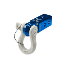 Load image into Gallery viewer, B'oh 3/4 Spin Pin Shackle and Mohawk 2.0 Receiver Combo Blue Pill / Pure White Moose Knuckle Offroad