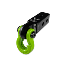 Load image into Gallery viewer, Jowl 5/8 Split Shackle and Mohawk 2.0 x 5/8 Receiver Combo Black Lung / Sublime Green Moose Knuckle Offroad
