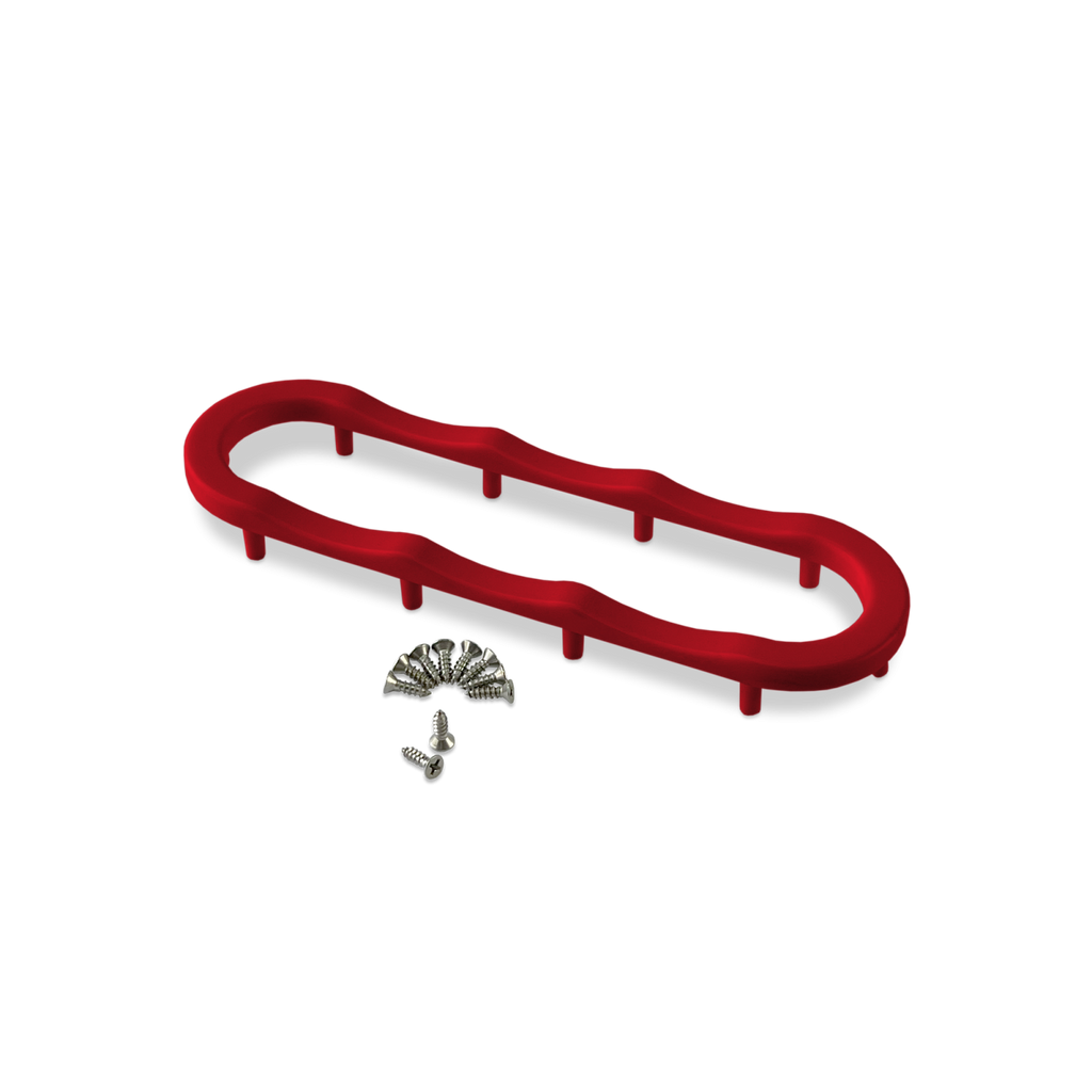 Jawse Winch Fairlead Pads Flame Red Moose Knuckle Offroad