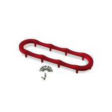 Load image into Gallery viewer, Jawse Winch Fairlead Pads Flame Red Moose Knuckle Offroad