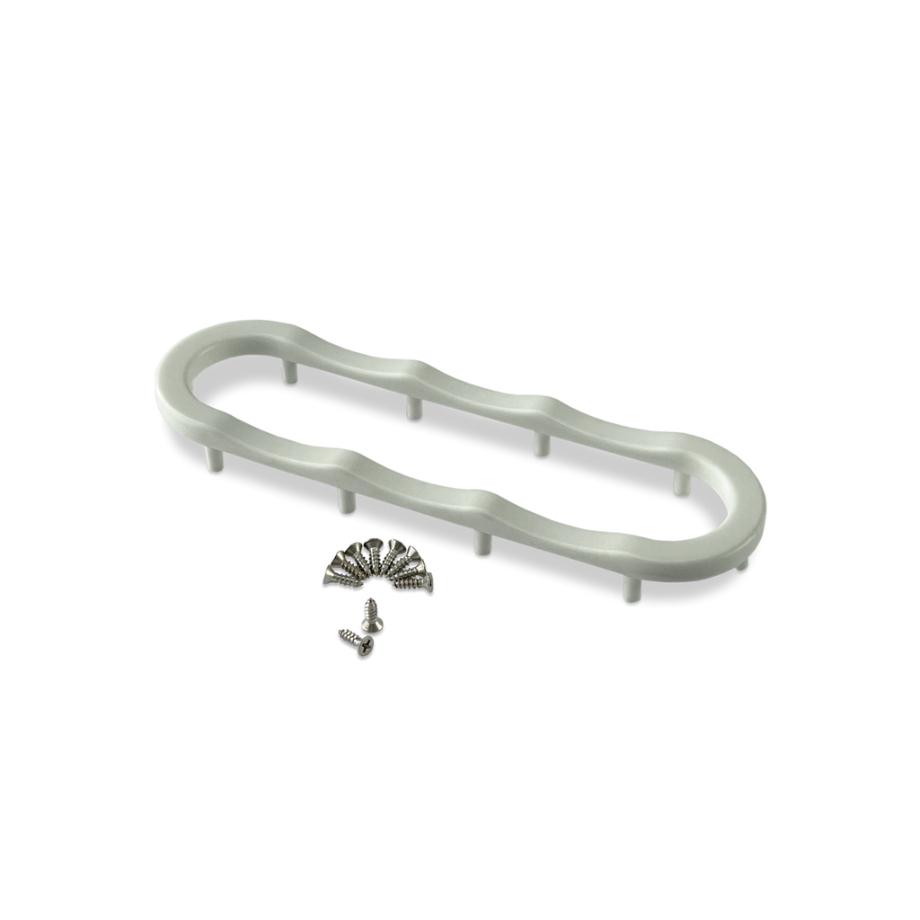 Jawse Winch Fairlead Pads Pure White Moose Knuckle Offroad