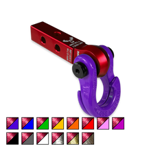 Load image into Gallery viewer, Jowl 5/8 Split Shackle and Mohawk 1.25 Receiver Combo Red Rum / Grape Escape Moose Knuckle Offroad