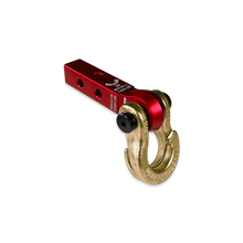 Load image into Gallery viewer, Jowl 5/8 Split Shackle and Mohawk 1.25 Receiver Combo Red Rum / Brass Knuckle Moose Knuckle Offroad