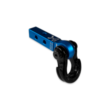 Load image into Gallery viewer, Jowl 5/8 Split Shackle and Mohawk 1.25 Receiver Combo Blue Pill / Black Hole Moose Knuckle Offroad