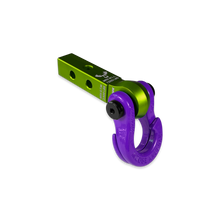 Load image into Gallery viewer, Jowl 5/8 Split Shackle and Mohawk 1.25 Receiver Combo Bean Green / Blue Balls Moose Knuckle Offroad