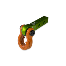Load image into Gallery viewer, Jowl 5/8 Split Shackle and Mohawk 1.25 Receiver Combo Bean Green / Pure White Moose Knuckle Offroad