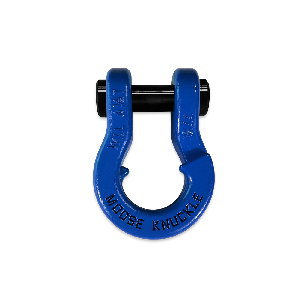 Jowl Recovery Split Shackle 7/8 Blue Balls Moose Knuckle Offroad