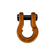 Load image into Gallery viewer, Jowl Recovery Split Shackle 7/8 Obscene Orange Moose Knuckle Offroad