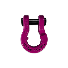 Load image into Gallery viewer, Jowl Recovery Split Shackle 7/8 Pogo Pink Moose Knuckle Offroad