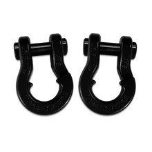 Load image into Gallery viewer, Jowl Recovery Split Shackle 7/8 Black Hole and Black Hole Combo Moose Knuckle Offroad
