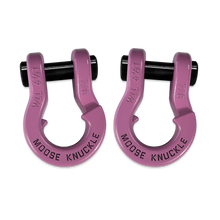 Load image into Gallery viewer, Jowl Recovery Split Shackle 7/8 Pretty Pink and Pretty Pink Combo Moose Knuckle Offroad