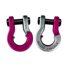 Load image into Gallery viewer, Jowl Recovery Split Shackle 7/8 Pogo Pink and Nice Gal Combo Moose Knuckle Offroad