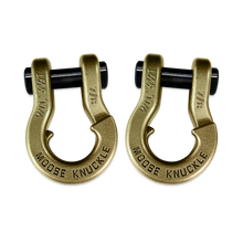 Load image into Gallery viewer, Jowl Recovery Split Shackle 7/8 Brass Knuckle and Brass Knuckle Combo Moose Knuckle Offroad