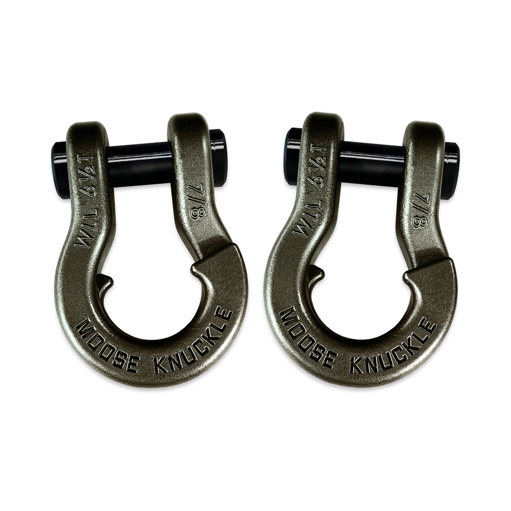Jowl Recovery Split Shackle 7/8 Raw Dog and Raw Dog Combo Moose Knuckle Offroad