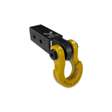 Load image into Gallery viewer, Jowl 7/8 Split Shackle and Mohawk 2.5 Receiver Combo Black Lung / Detonator Yellow Moose Knuckle Offroad