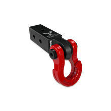 Load image into Gallery viewer, Jowl 7/8 Split Shackle and Mohawk 2.5 Receiver Combo Black Lung / Flame Red Moose Knuckle Offroad