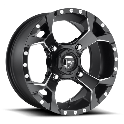 Fuel Off-Road Wheel D546 14X7 4X156 MT-BLK-MIL 13MM - D5461470A544