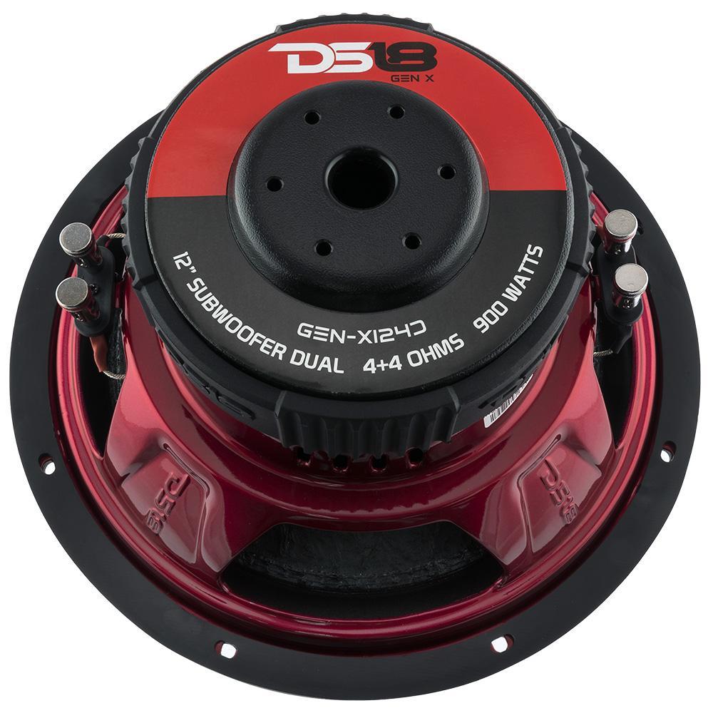 GEN-X 12 Inch Subwoofer 900 Watts Dvc 4-Ohm DS18