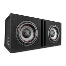 Load image into Gallery viewer, Dual 10" Loaded Subwoofer Ported Enclosure With GEN-X104D 800 Watts RMS