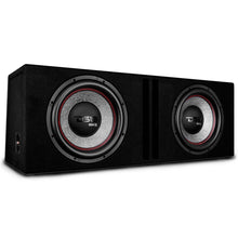 Load image into Gallery viewer, Dual 12" Loaded Subwoofer Ported Enclosure With GEN-X124D 900 Watts RMS