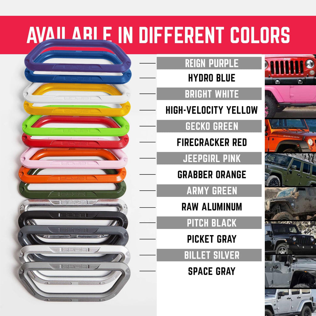 GP Grip PRO Jeep Color Handles 2007-23