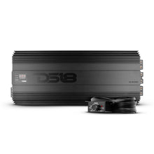 Load image into Gallery viewer, HOOLIGAN KO Black 1-Channel Amplifier with Voltmeter 10000 Watts Rms @ 1-Ohm Made In Korea