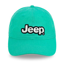 Load image into Gallery viewer, Hat - Jeep Chino Twill Ponytail with Chenille Text Patch
