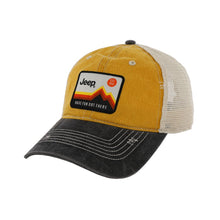Load image into Gallery viewer, Hat - Jeep Have Fun Out There Patch Garment Washed Trucker