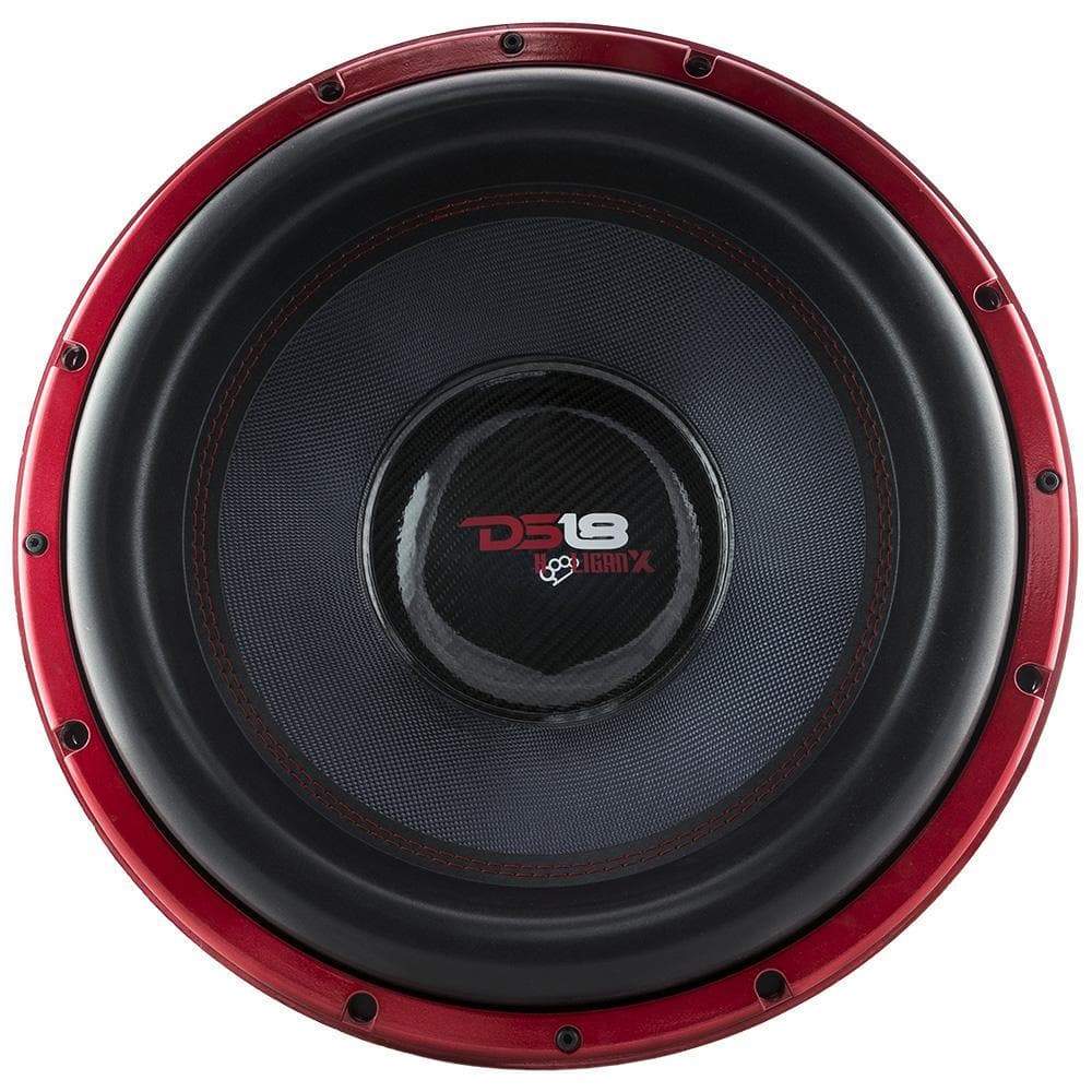 DS18 Subwoofer HOOLIGAN X 15 Inch SPL Subwoofer 4000 Watts RMS4 Inch Dvc 1-Ohm DS18 - HOOL-X15.1DSPL