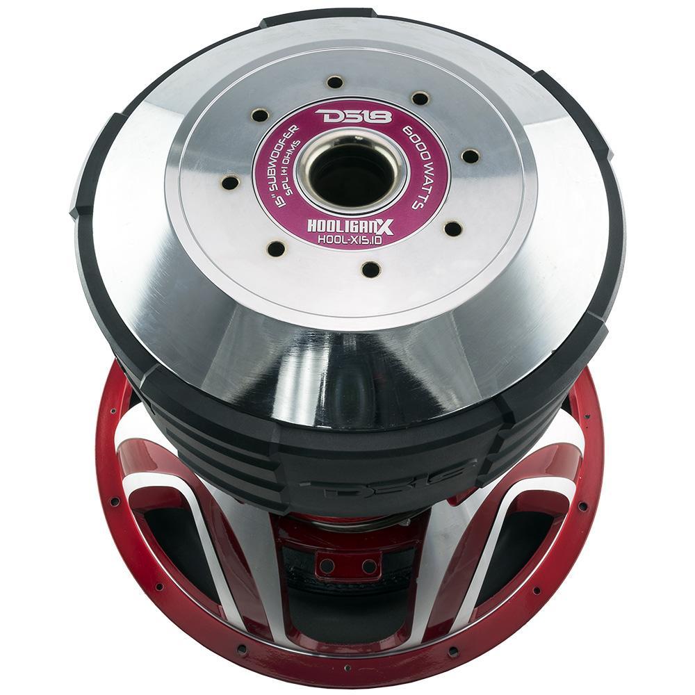 HOOLIGAN X 15 Inch SPL Subwoofer 4000 Watts RMS4 Inch Dvc 2-Ohm DS18