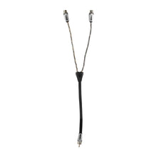 Load image into Gallery viewer, Level 3 RCA 100% Copper OFC Y Connector  2 FEMALE to 1 MALE - BLACK - RED