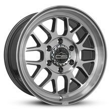 Load image into Gallery viewer, Overland Sector Hyperdrive Flow Formed 17x8.5 +25 6x139.7 106.1mm Gloss Gun Metal/Machined Face