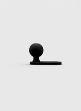 Load image into Gallery viewer, CMM Offroad black mounting ball on flat plate — available from Offroad Trading Company