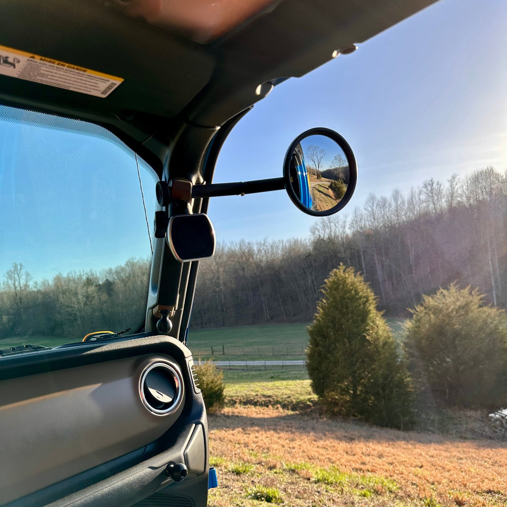 CMM Offroad Mirrors 8" Full Mirror Set CMM Offroad Jeep 8inch Breakaway Side Mirrors (Does Not Include Mirror Mounts)