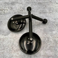 Load image into Gallery viewer, CMM Offroad Mirrors JL/JLU A-Pillar Side Jeep Mirrors with Base Mount Driver AND Passenger